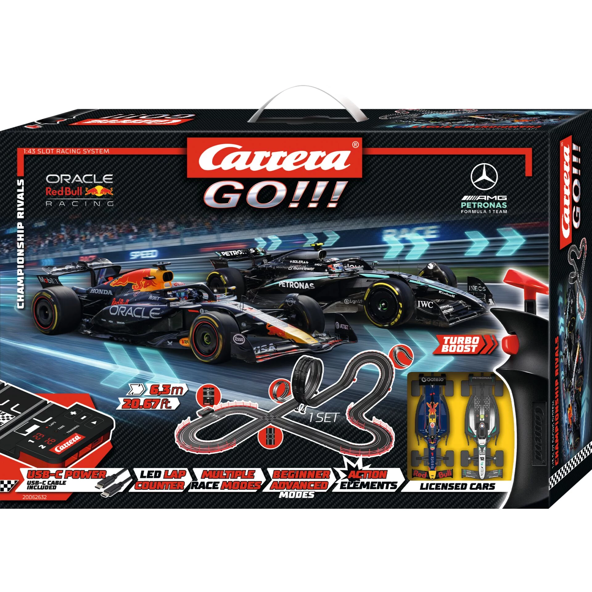 Carrera GO!!! Championship Rivals elektriskā sacīkšu
