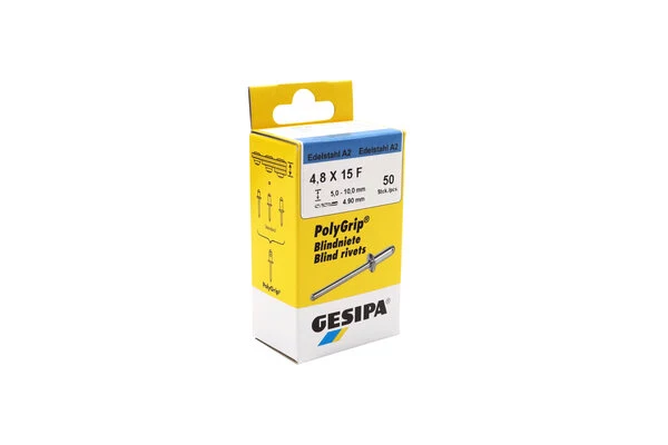 GESIPA PolyGrip® aklo kniedes nerūsējošais tērauds