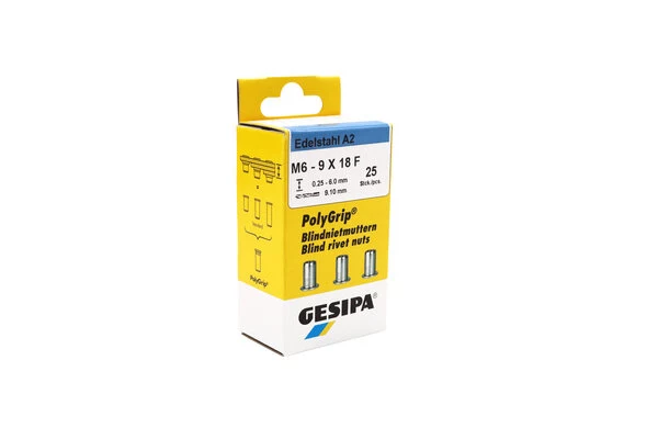 GESIPA PolyGrip® aklo kniedes uzgrieznis M6