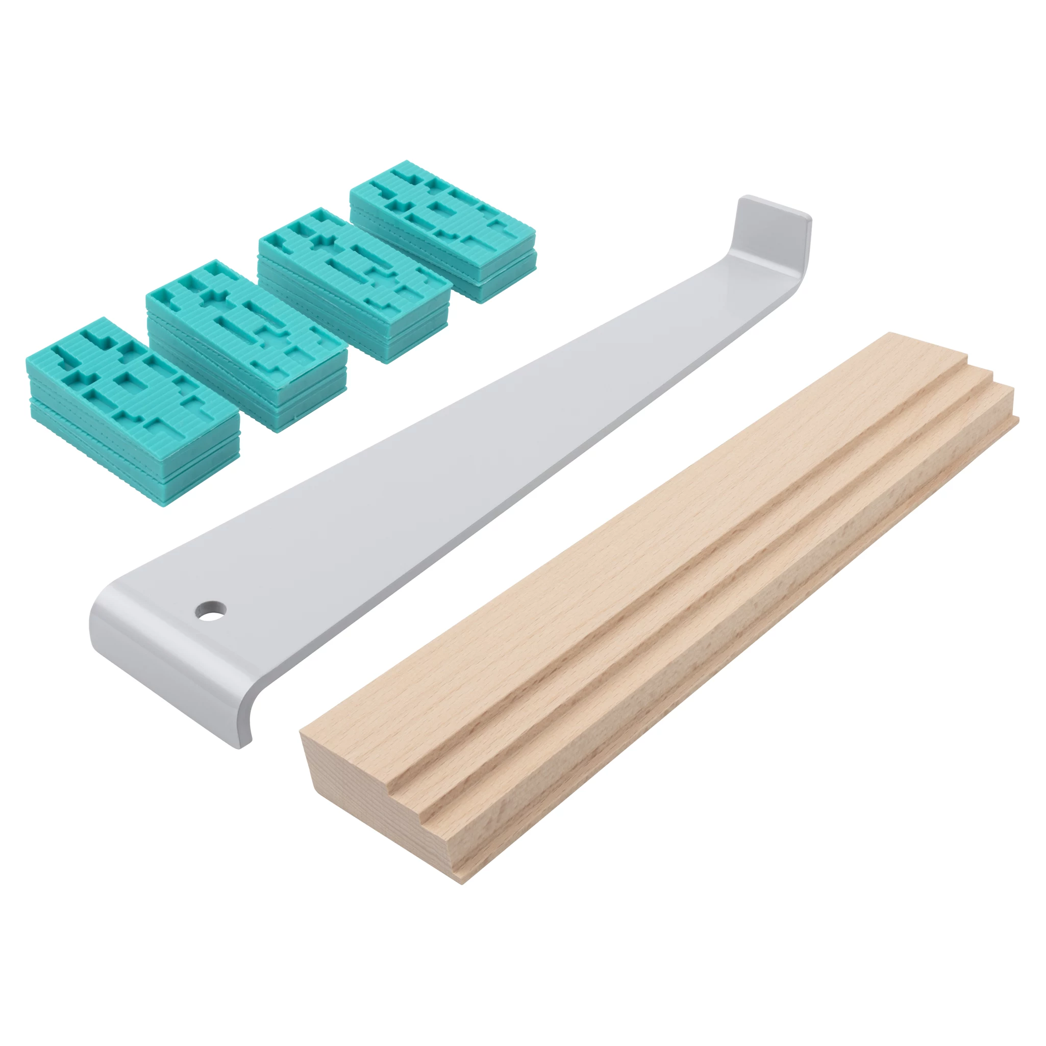 Wolfcraft lamināta ieklāšanas komplekts 22 daļas