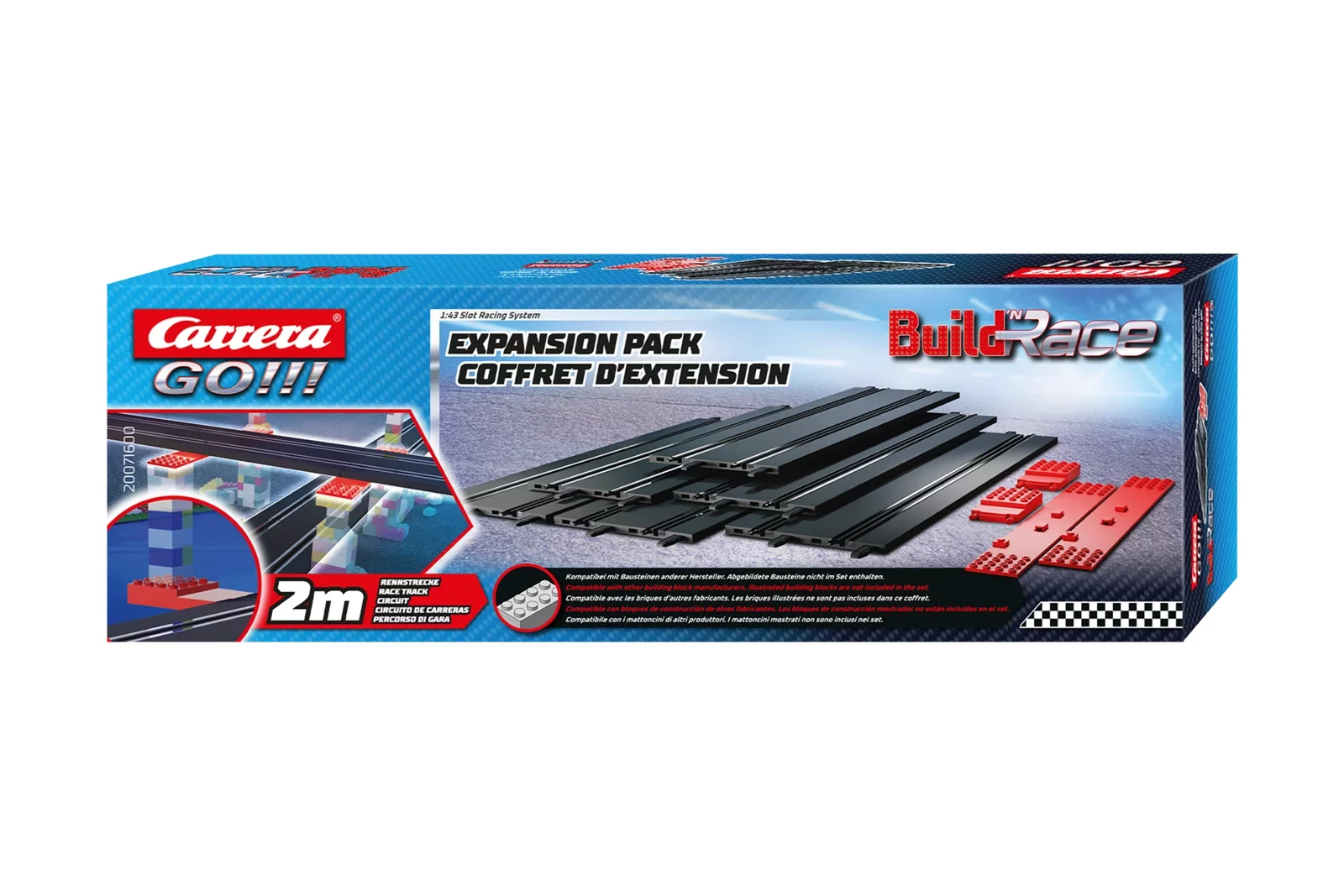 Carrera GO Build`n Race paplašinājuma komplekts