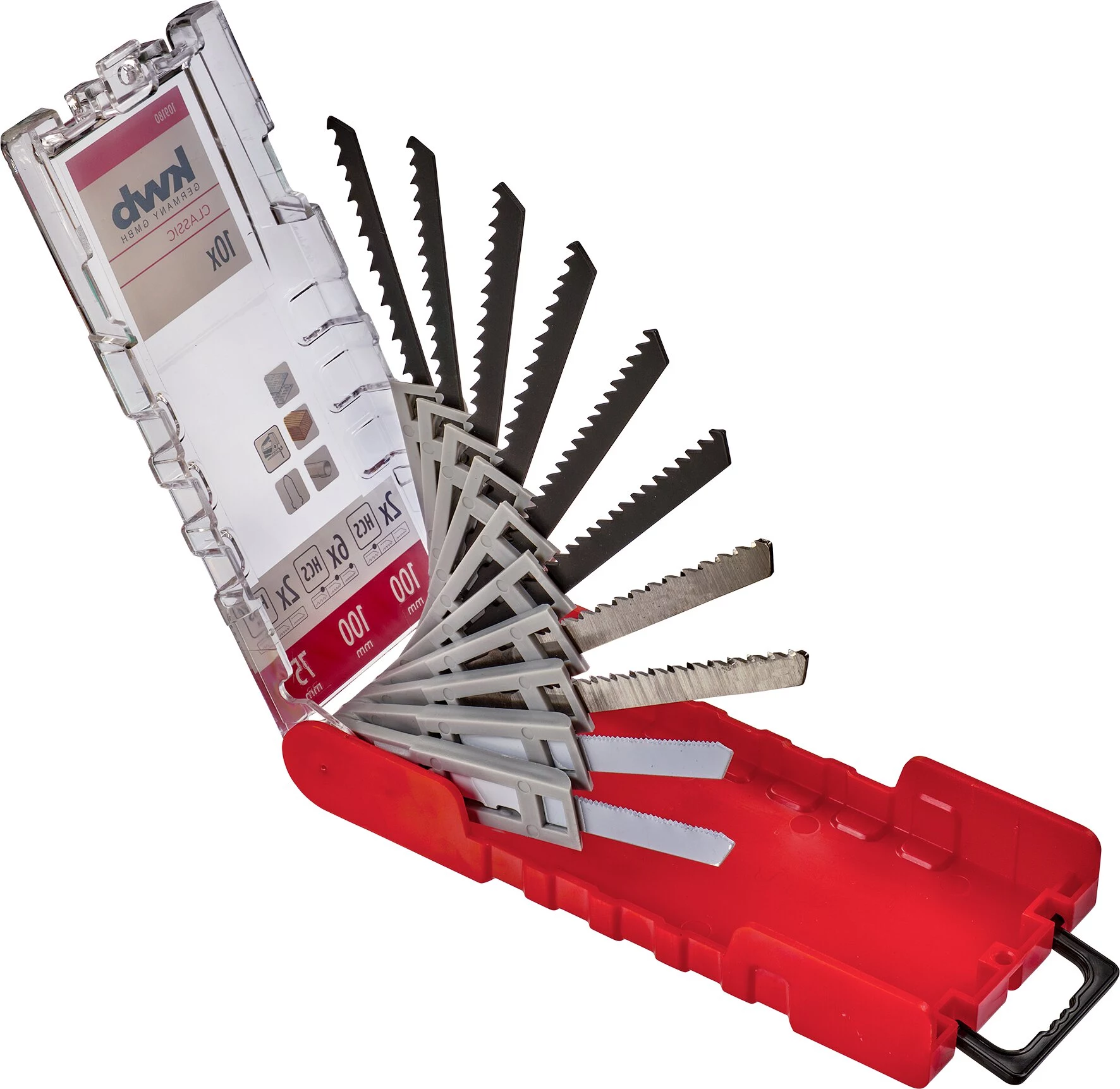 Kwb 109180 zāģa asmeņu komplekts, 10
