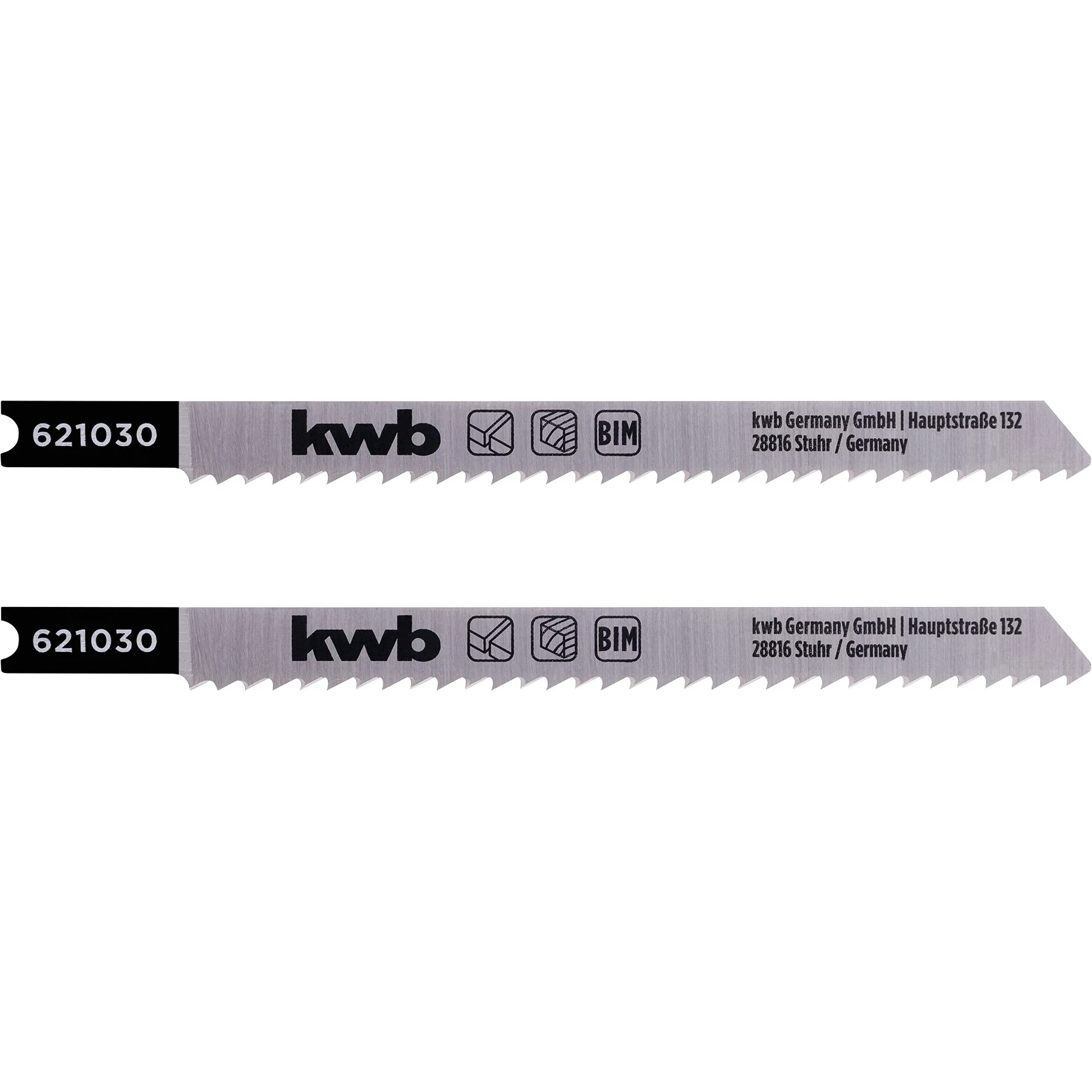 Kwb 621030 Bi-metāla finierzāģa asmeņi koka