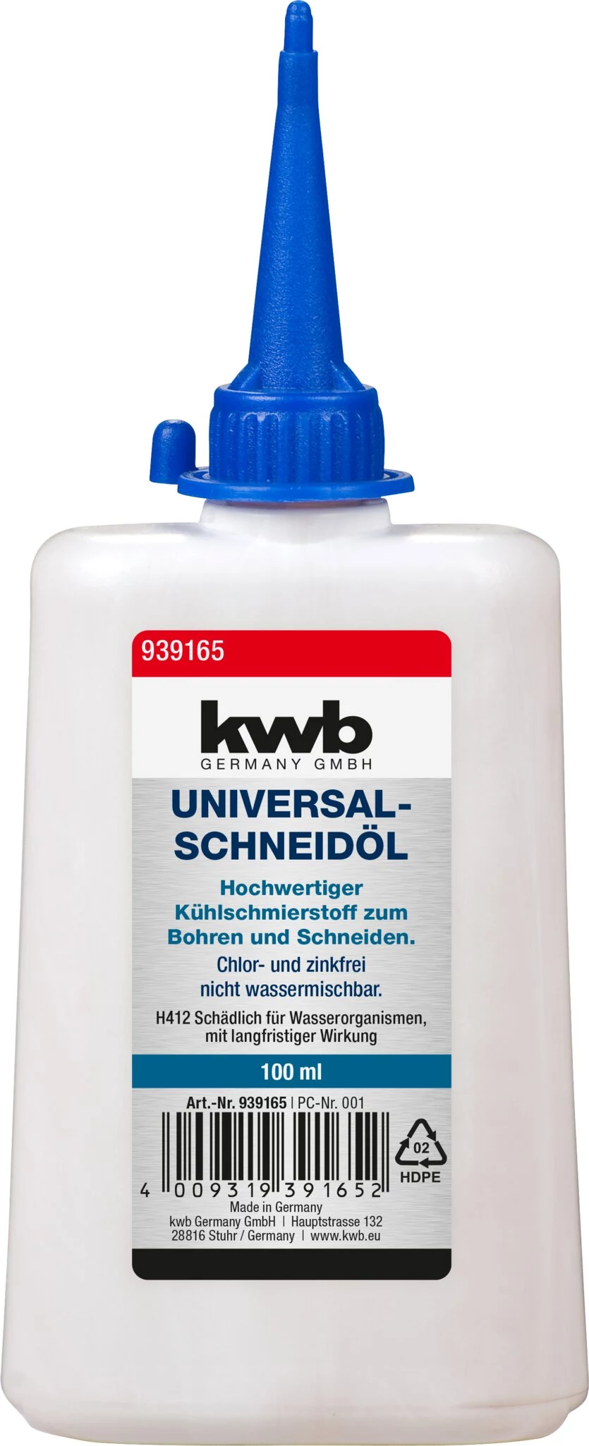 KWB 939165 griešanas eļļa 100 ml