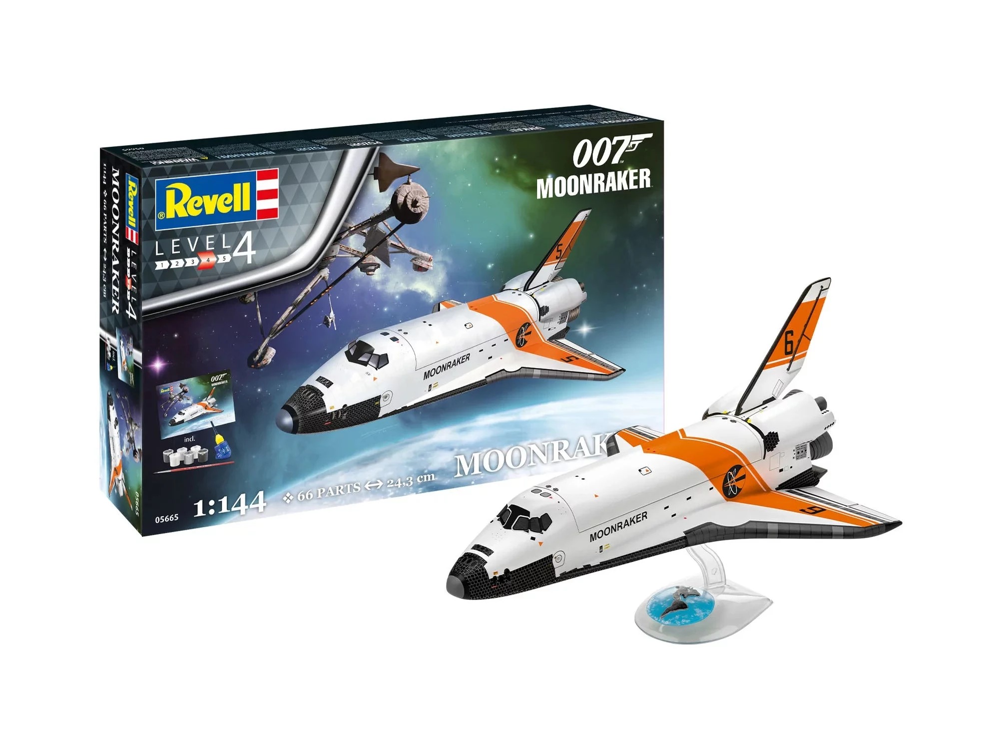 Revell 05665 Moonraker Space Shuttle (James
