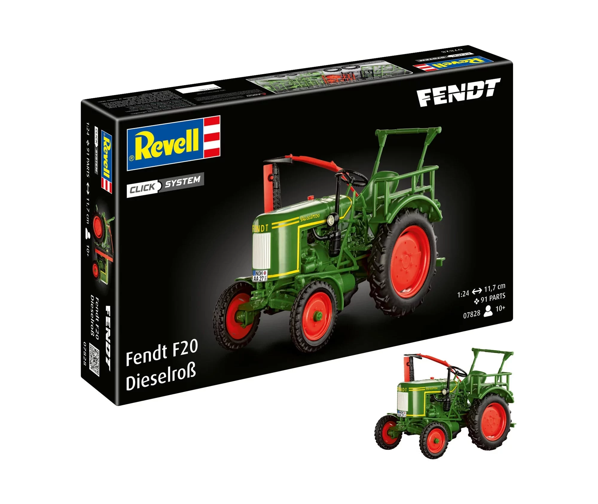 Revell Fendt F20 Dieselroß traktora Click