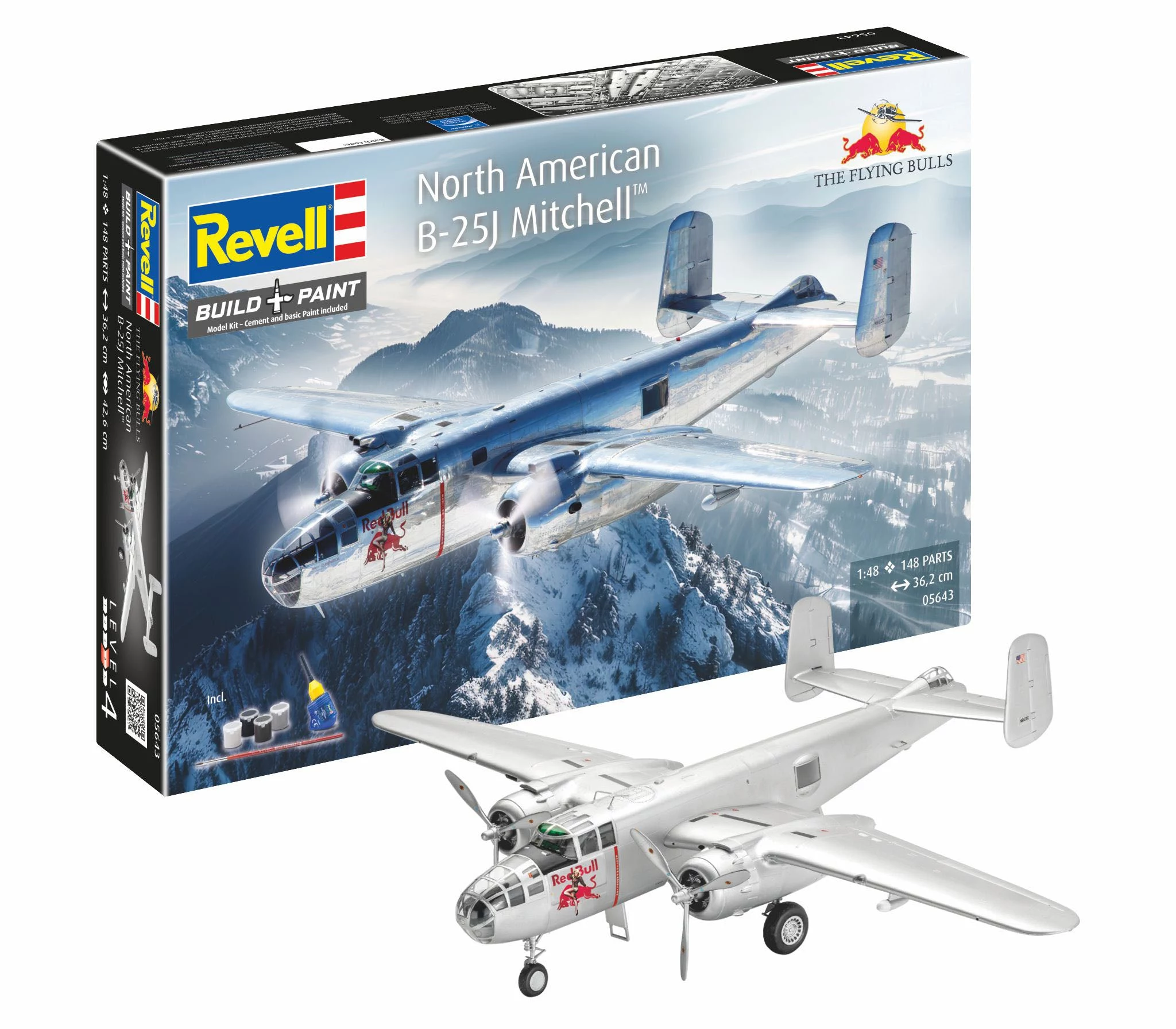 Revell 05643 Flying B-25J Mitchell lidmašīnas
