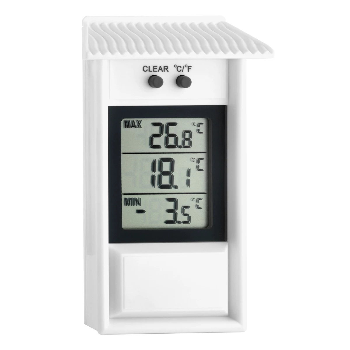 TFA Dostmann digitālais termometrs balts 30-1053