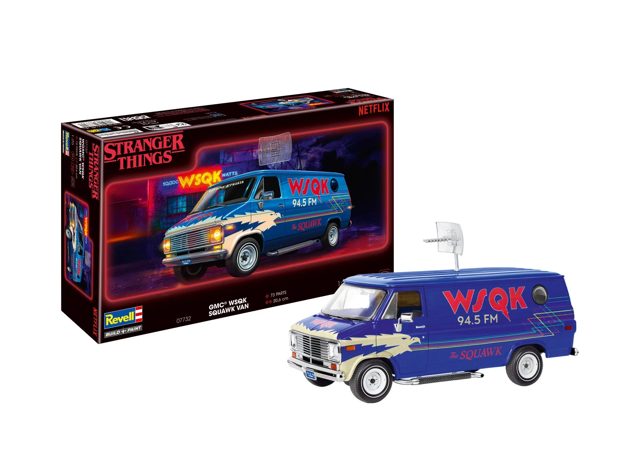 Revell 07732 Squawk Van: Stranger Things