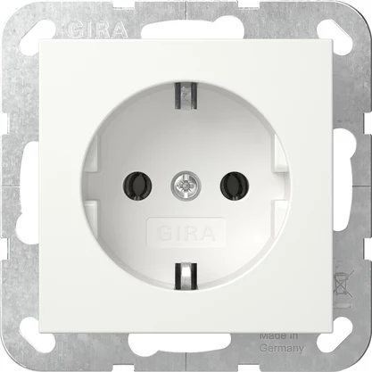Gira System 55 Schuko kontaktligzda ar