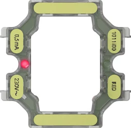 GIRA LED apgaismes elements T1 sarkans