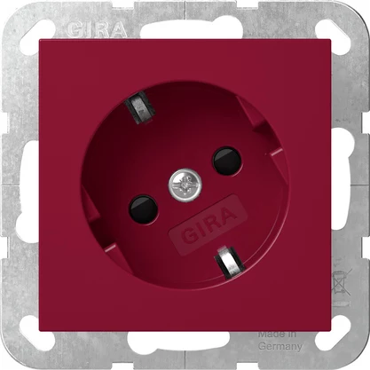 Gira 4418108 SCHUKO kontaktligzda 30° ar