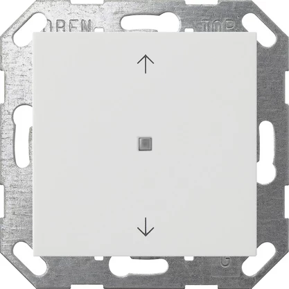 Gira KNX spiedpogas taustiņš, 1-vietīgs, tīri
