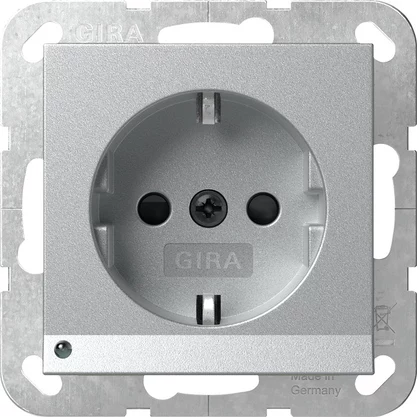 GIRA 417026 SCHUKO kontaktligzda ar LED