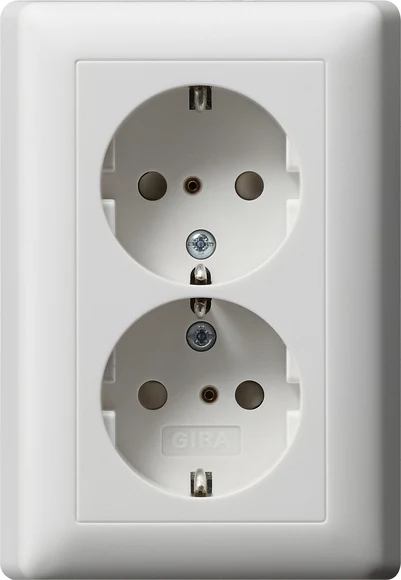 Gira System 55 Schuko kontaktligzda CEE