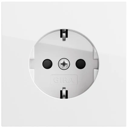 GIRA 445370 SCHUKO kontaktligzda ar slēdzi
