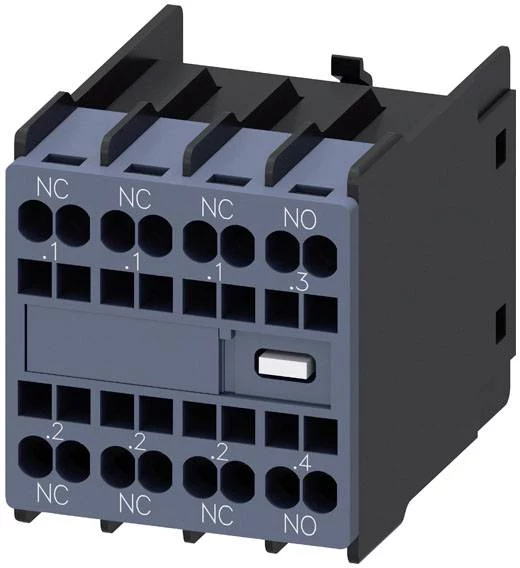 Siemens SIRIUS palīgkontaktu bloks 1NO+3NC, priekšējā