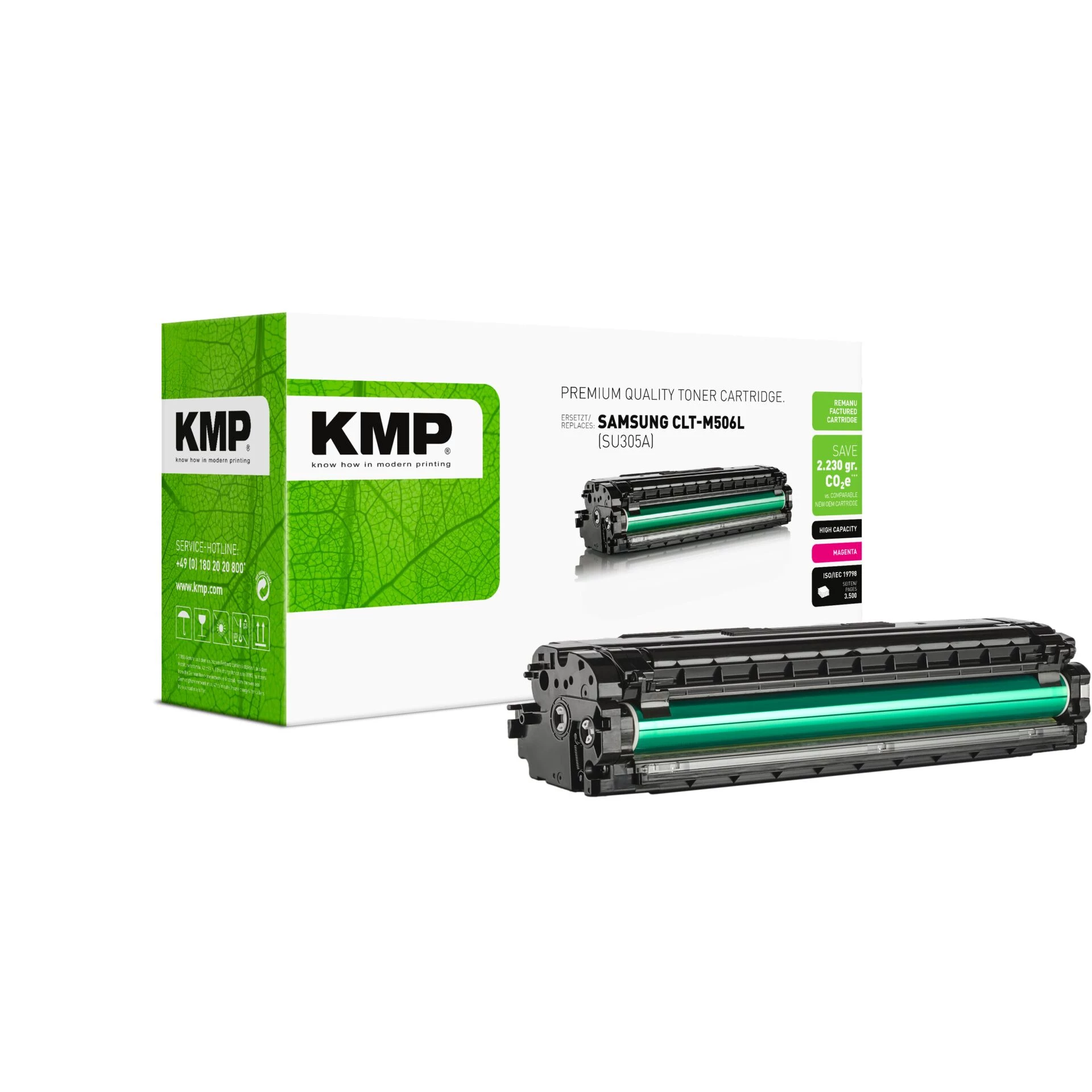 KMP SA-T66 dzeltenā tonera kasetne Samsung