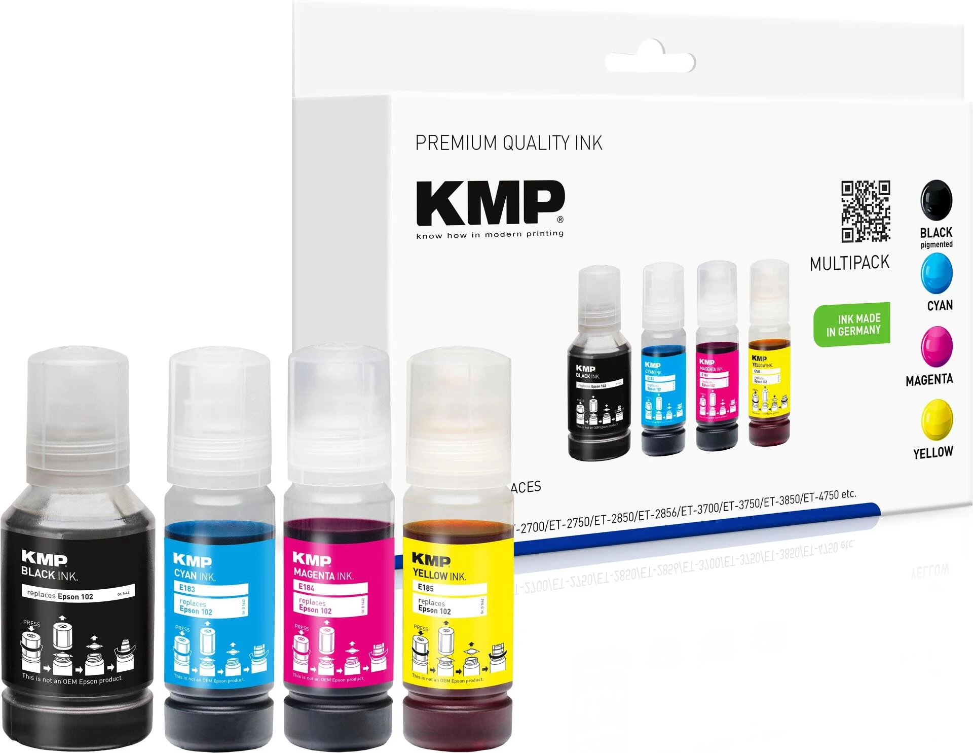 KMP 1642,1005 Saderīgu tintes kasetņu