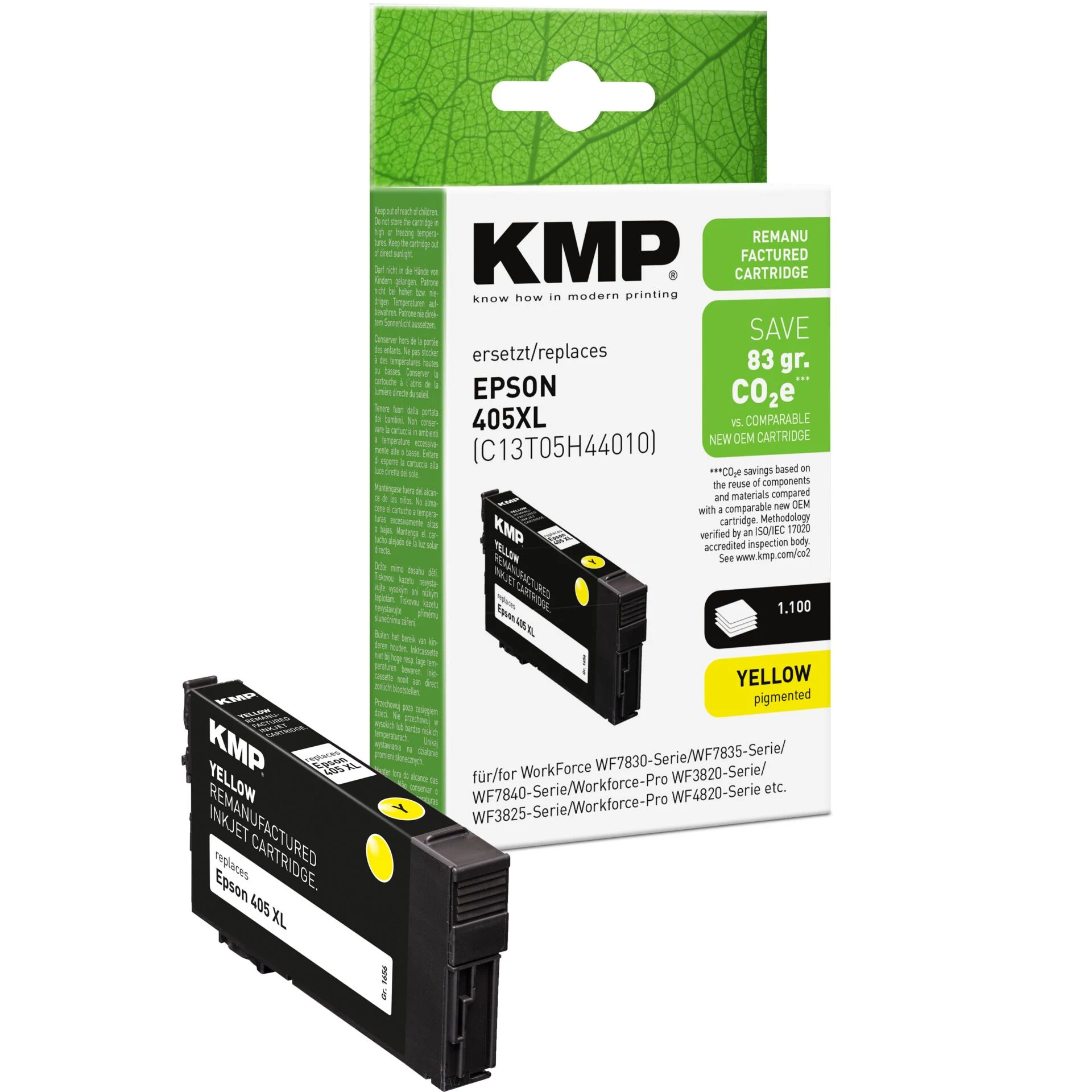 KMP 1656,4009 saderīga tintes kasetne