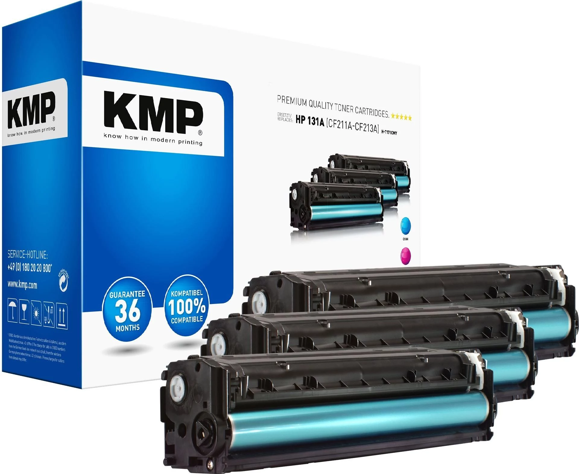 KMP 1236,0030 Saderīgu tonera kasešu