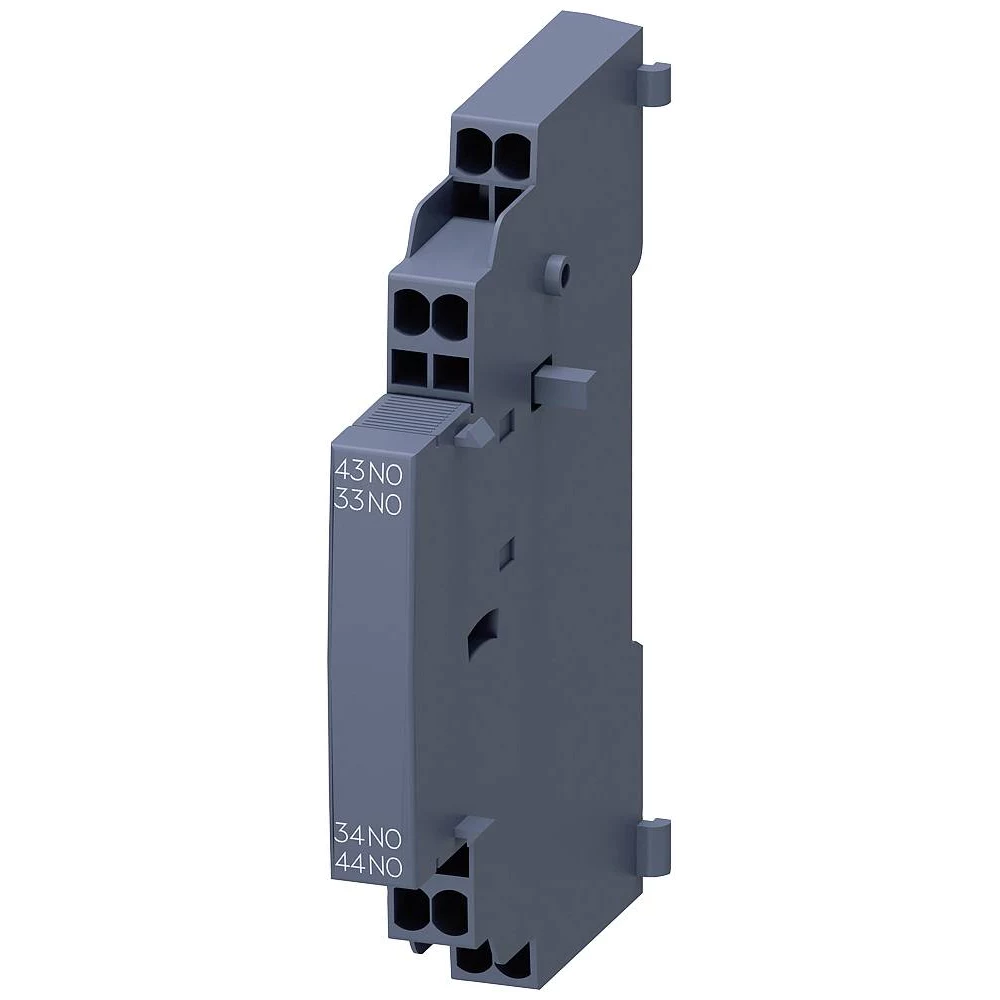 Siemens palīgkontaktu bloks 2 NO, sānu