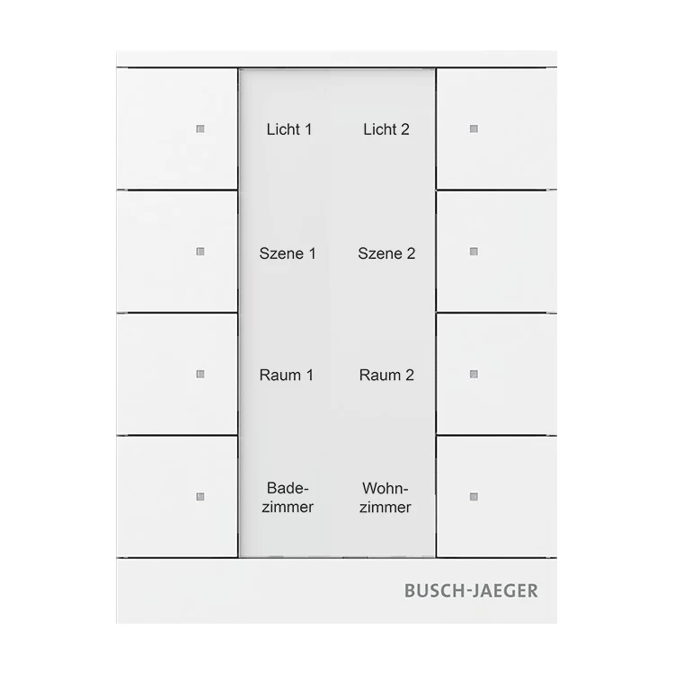 Busch-Jaeger free@home vadības elements, Alpu balts