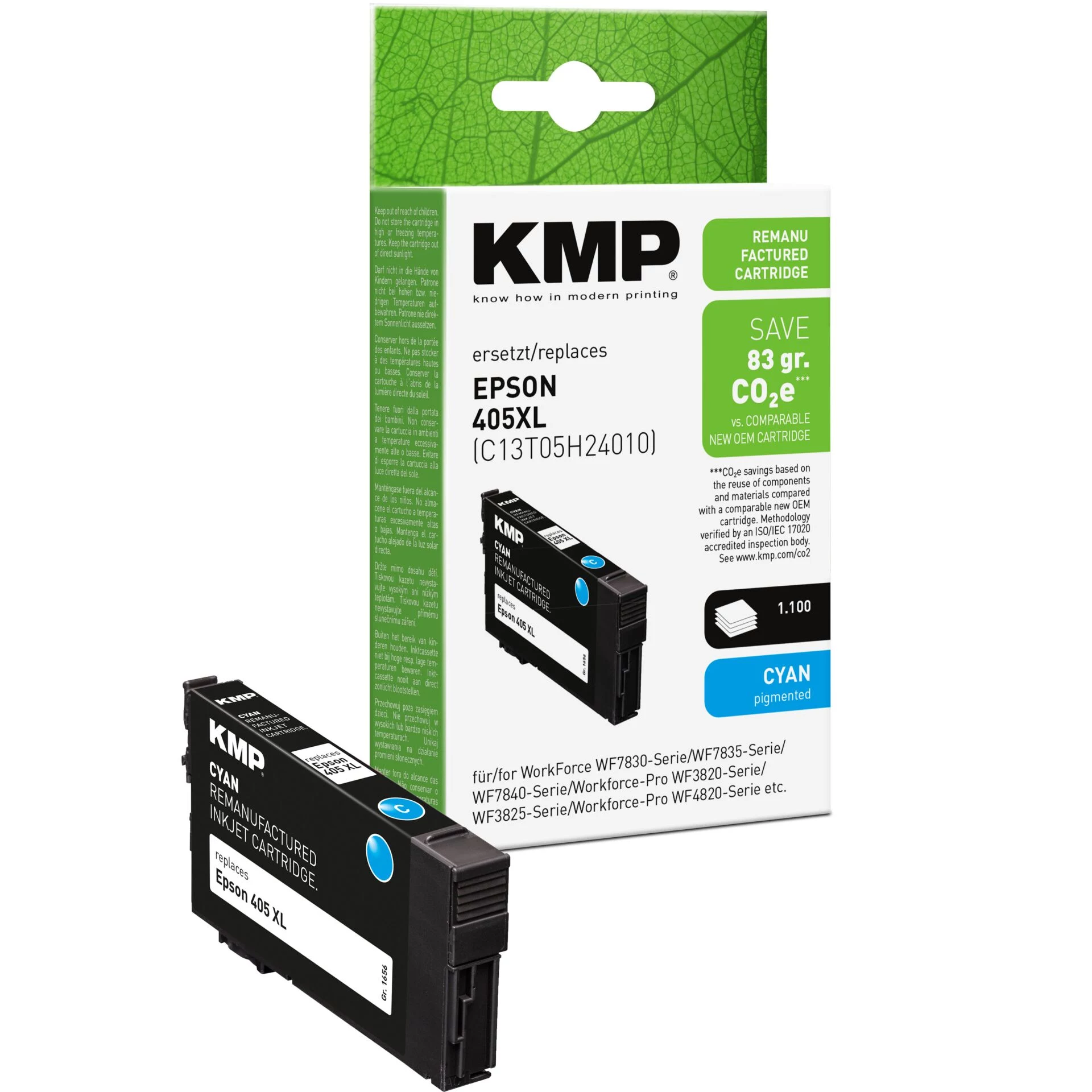 KMP 1656,4003 saderīga zilas krāsas