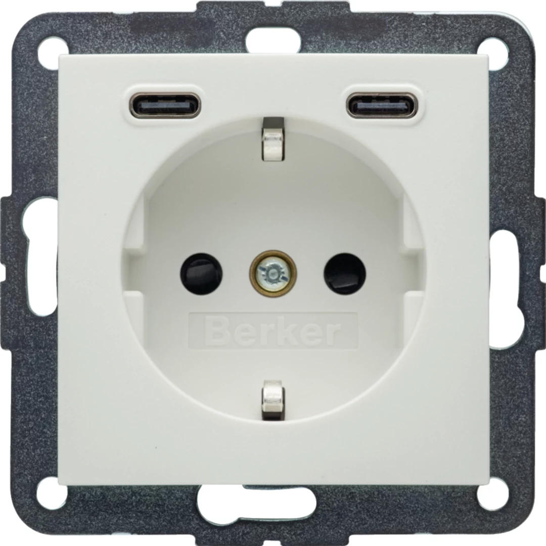 Hager Berker 48151909 Schuko kontaktligzda ar