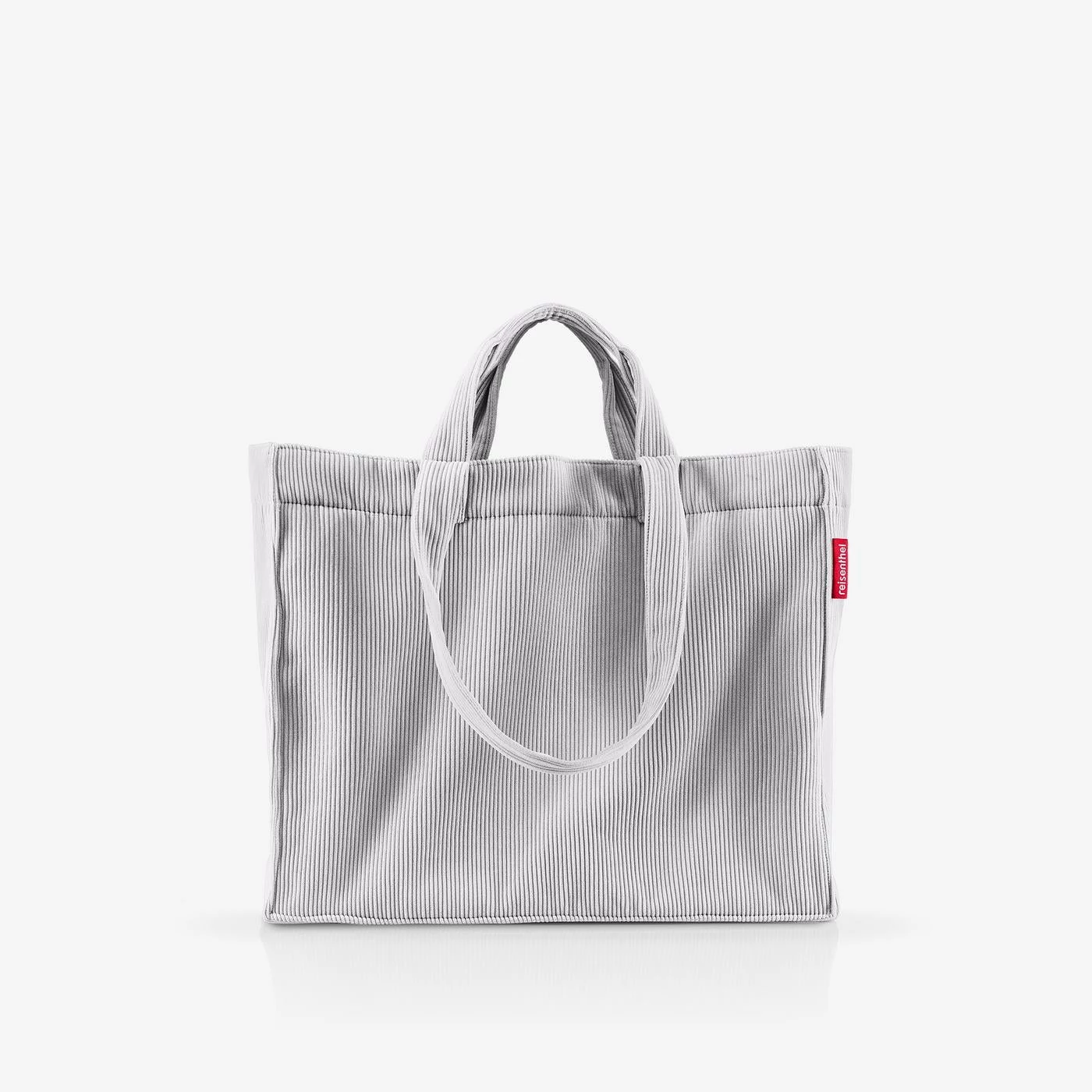 Reisenthel Softshopper Cord pelēks plecu soma