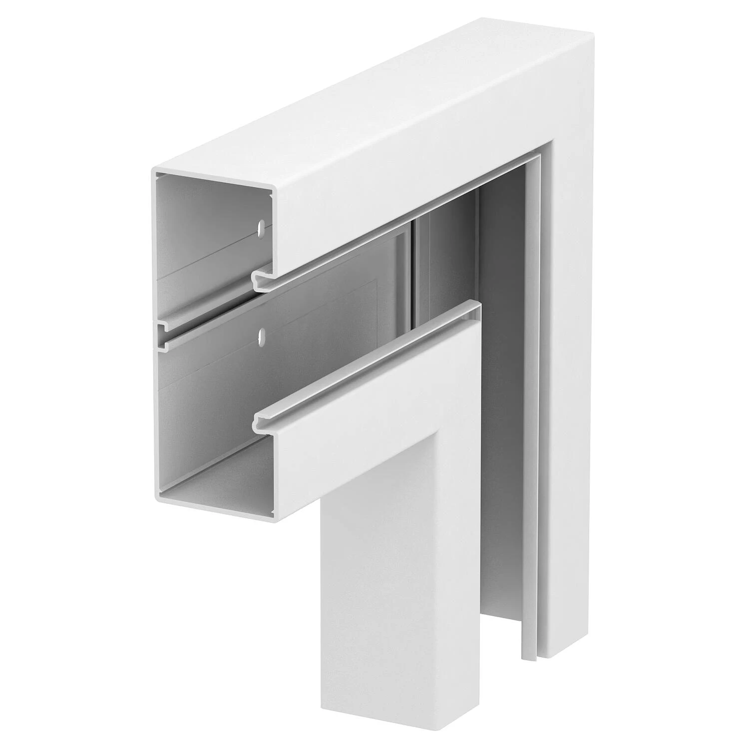 OBO Bettermann plakanais leņķis GK-F70170RW tīri