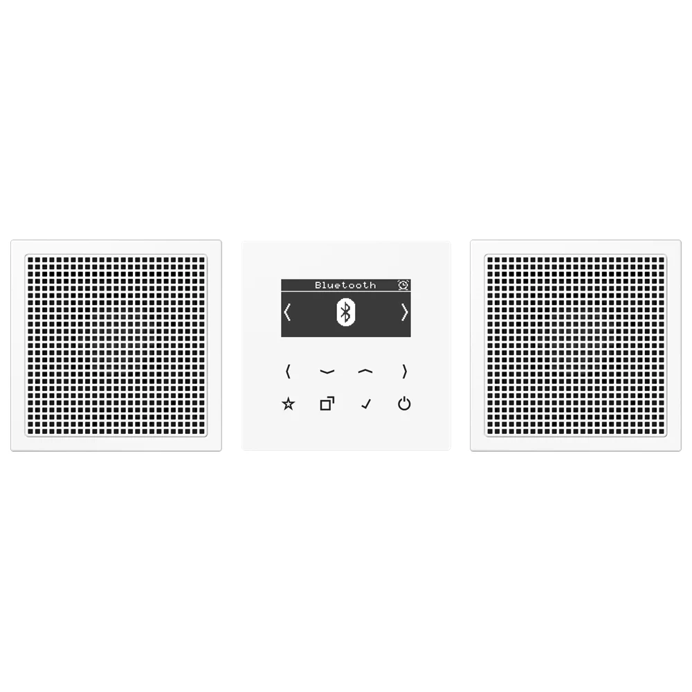 JUNG Smart Radio DAB+ Bluetooth iebūvējamais