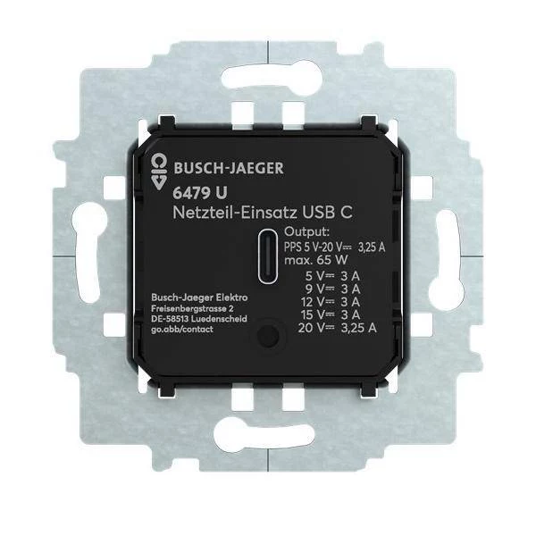 Busch-Jäger 6479 U barošanas bloka ieliktnis