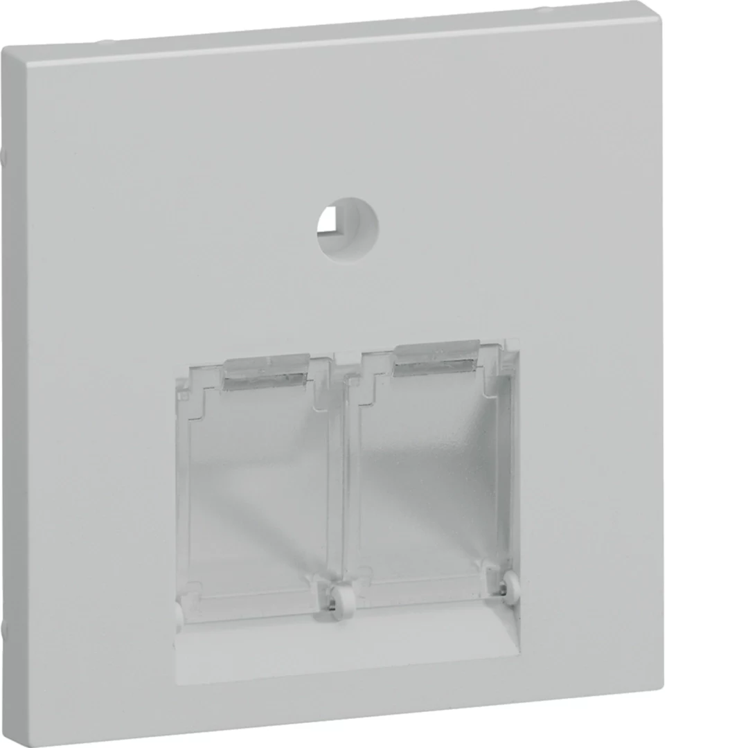 Hager GZUAE2A7035 centrālais pārsegs 2 UAE/RJ45