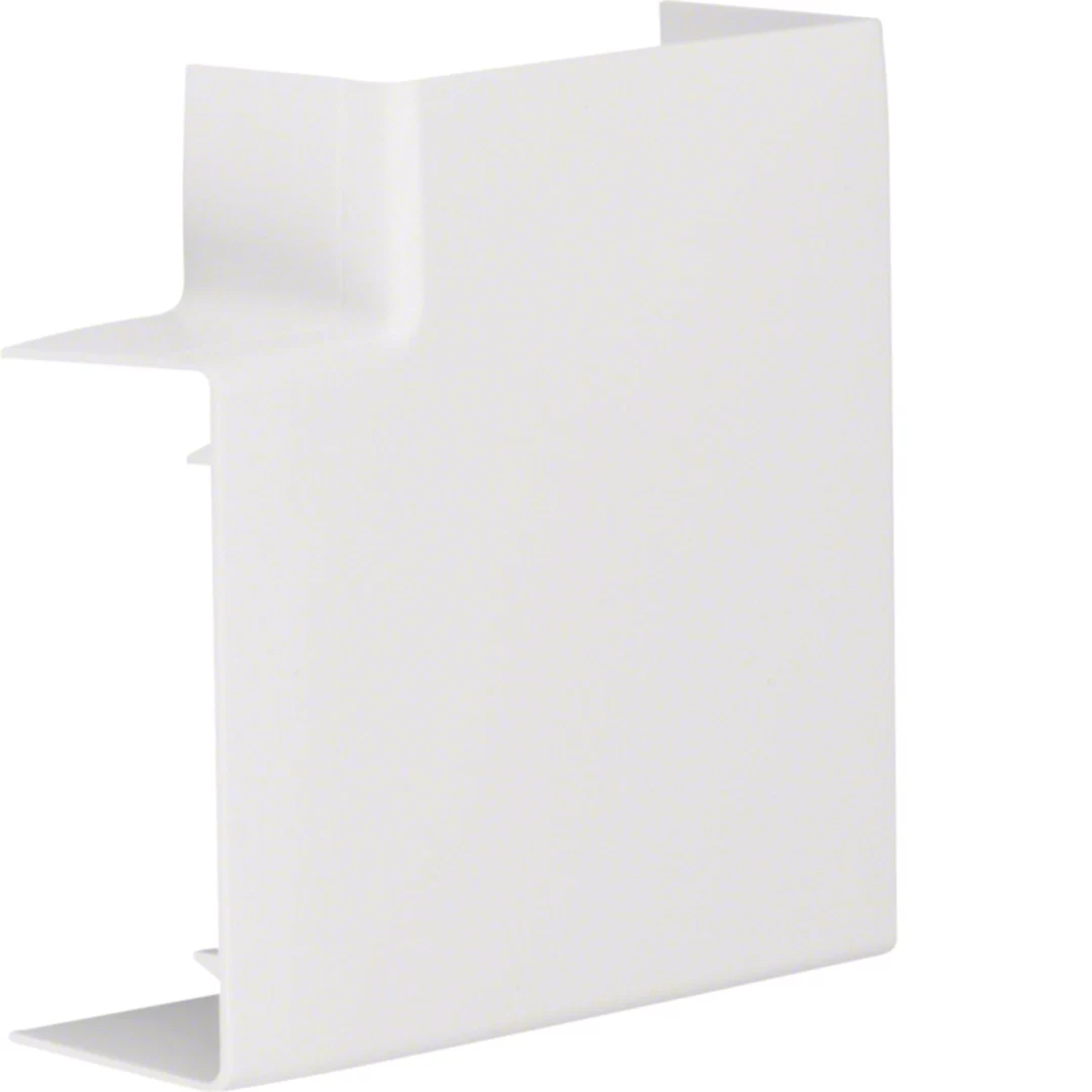 Hager LFF4009059016 plakanais leņķis 90x40mm balts
