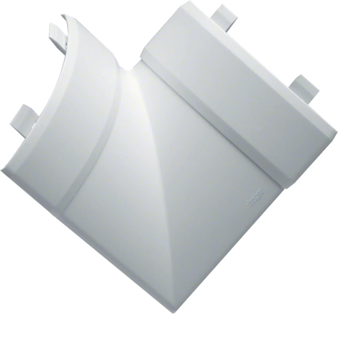 Hager EK4004059016 plakanais leņķis 40x40mm PVC