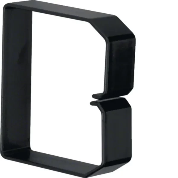 Hager B800803 melns PVC kabeļu kanāls