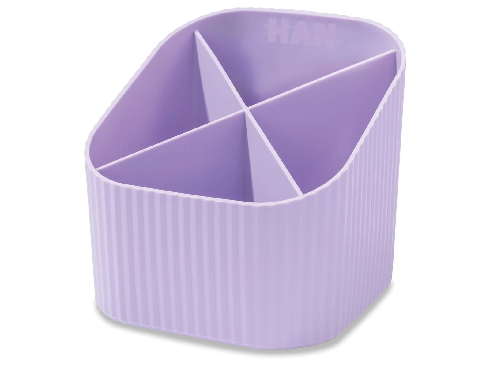 HAN X-LOOP pildspalvu turētājs pasteļpelēkpurpura plastmasa