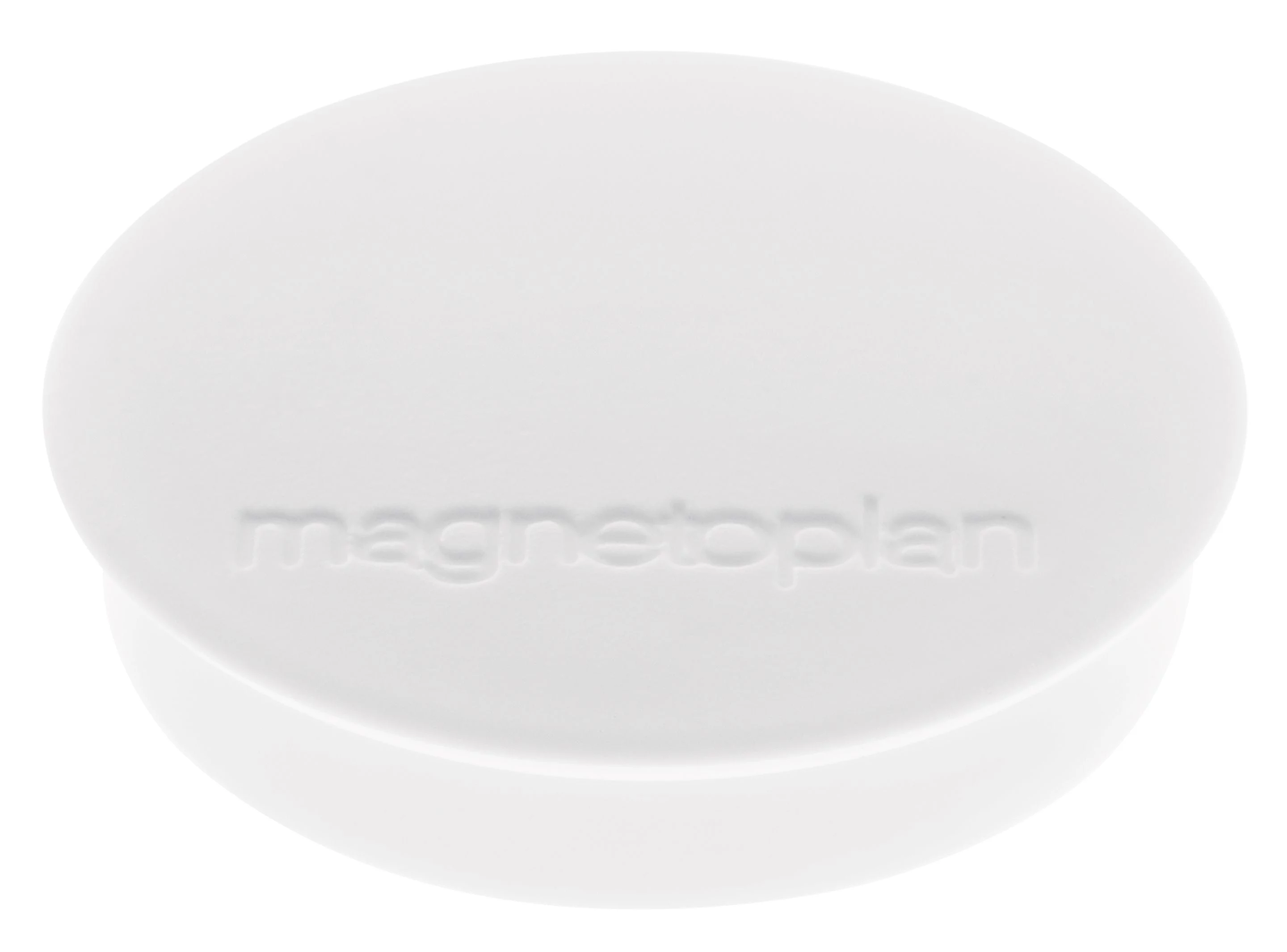 Magnetoplan Discofix apaļais magnēts Standard, balts