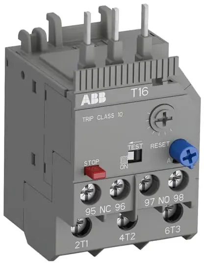ABB T16-3.1 termiskais pārslodzes relejs