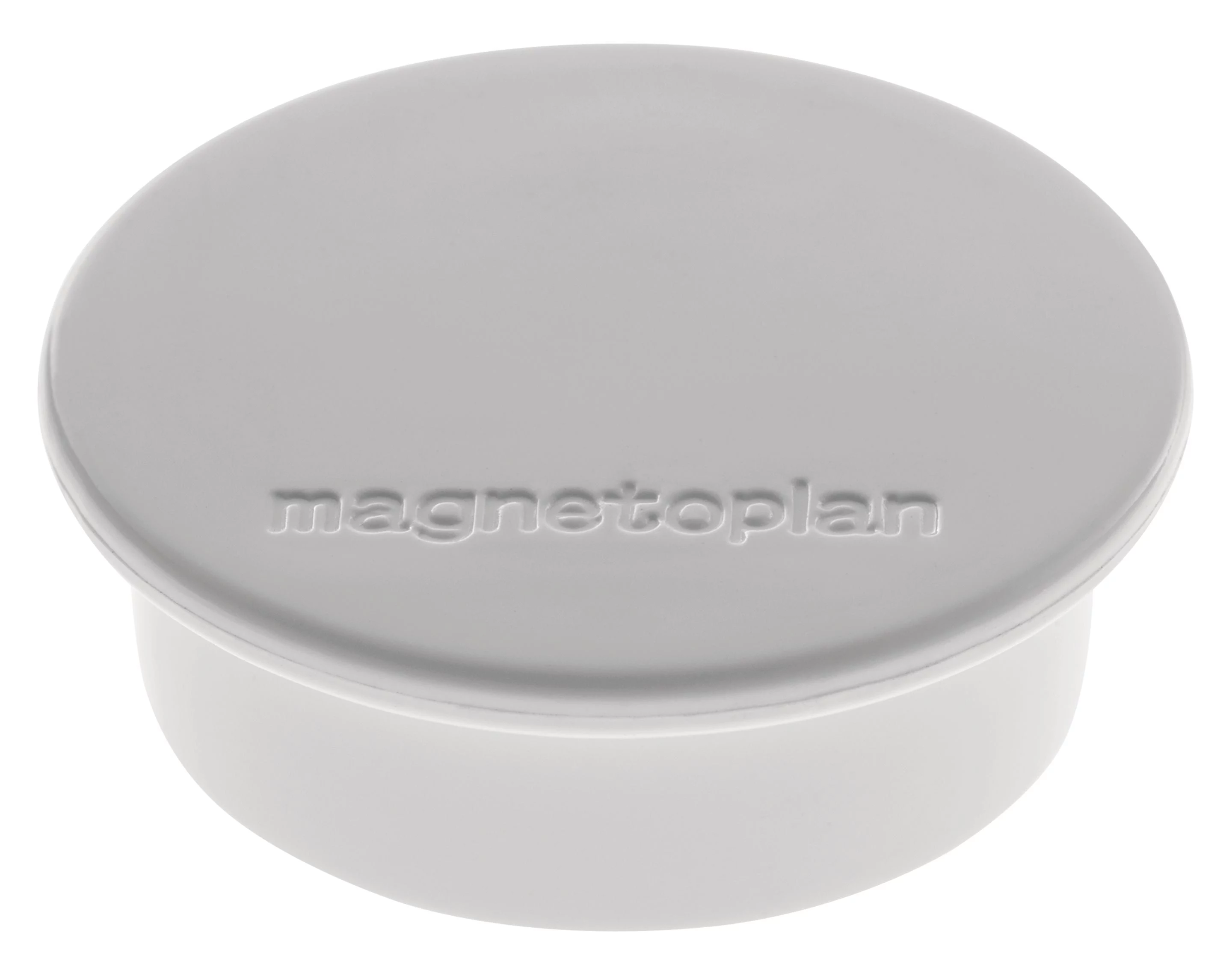 Magnetoplan Discofix apaļais magnēts, pelēks, ar