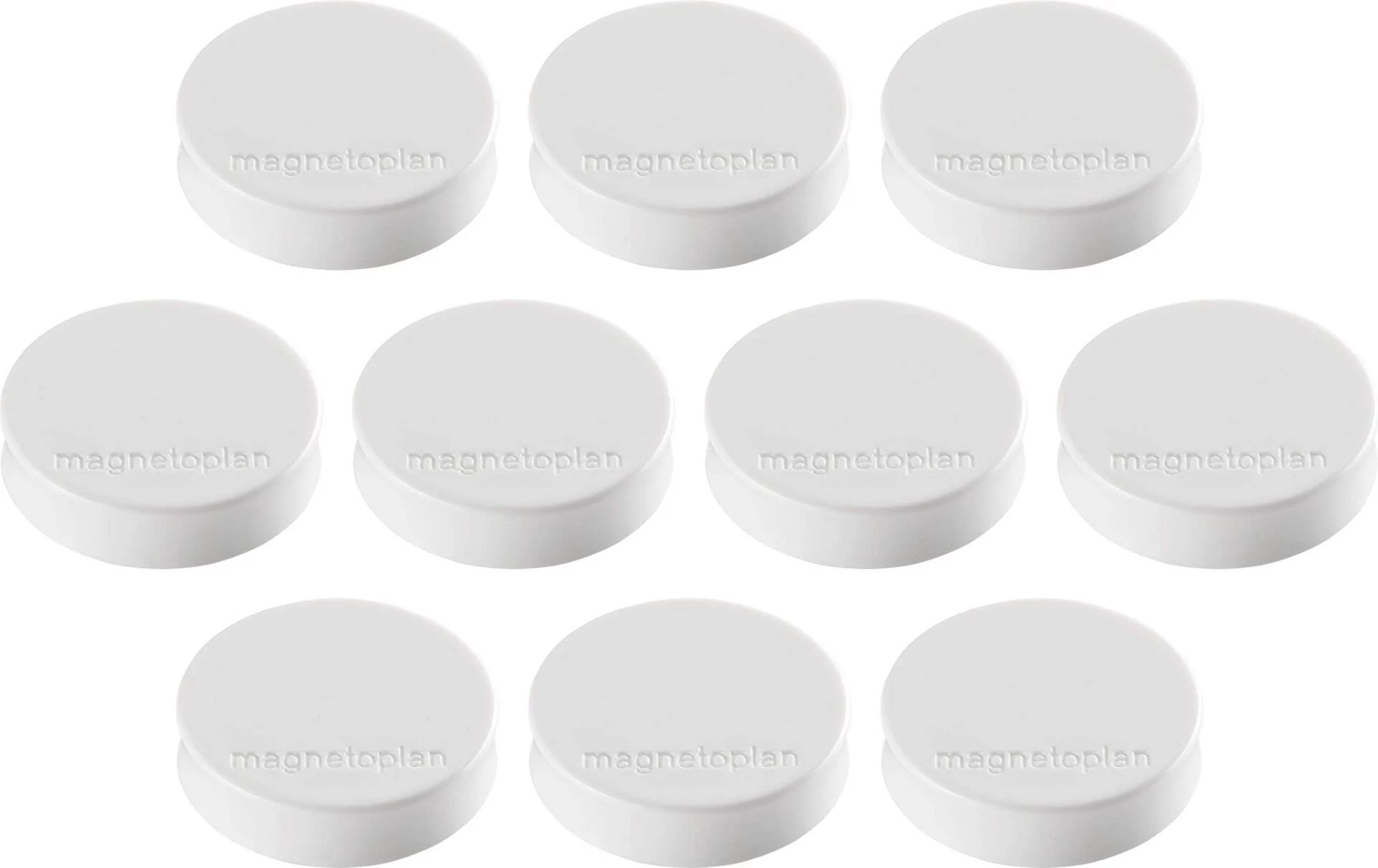 Magnetoplan Ergo-Magnete Medium baltais ferīta magnēts