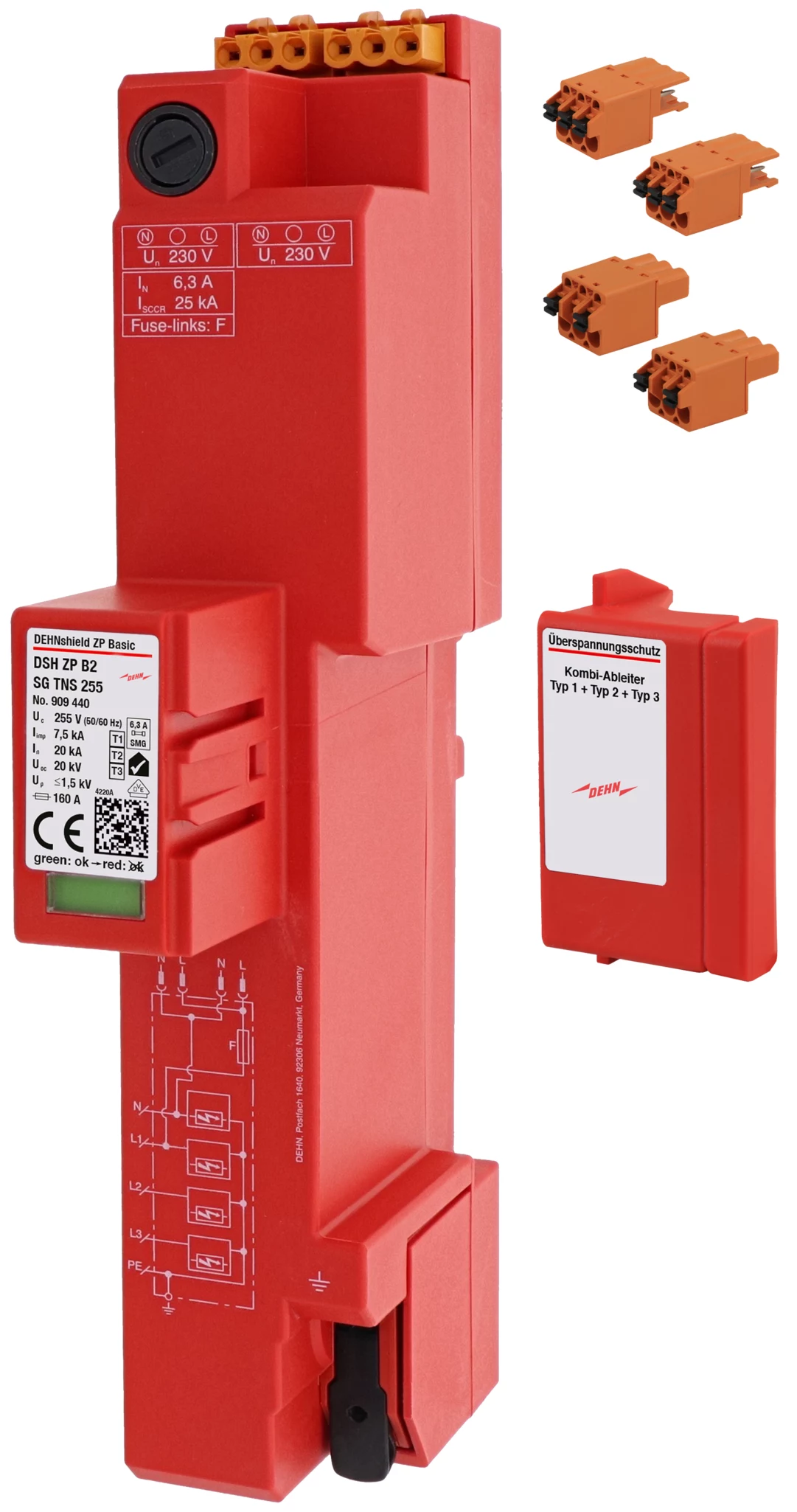 DEHN DSH ZP B2 SG TNS