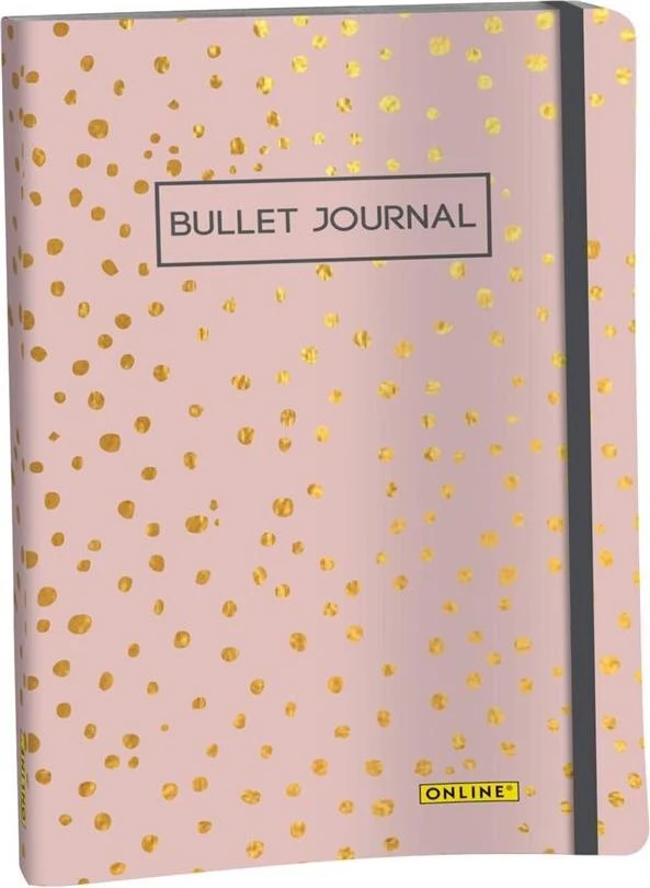 ONLINE Bullet Journal Spotlights Rose A5