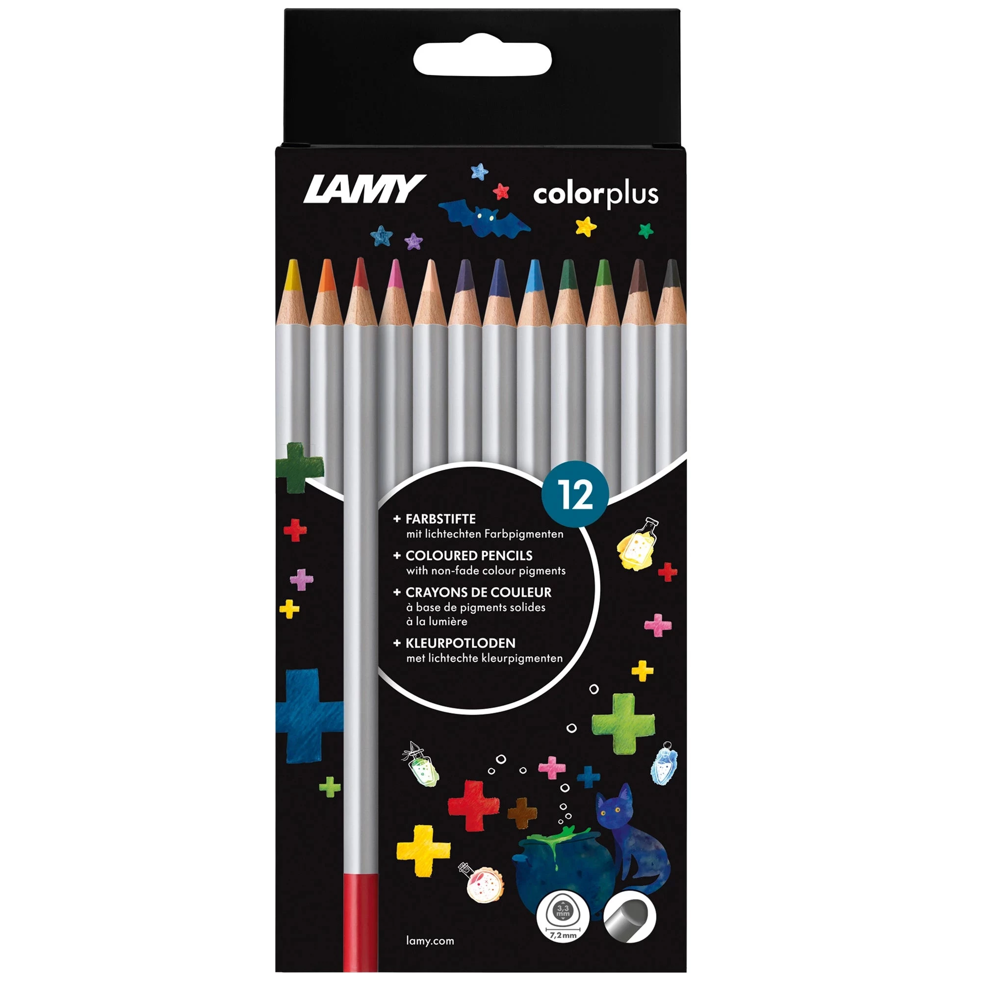 LAMY colorplus krāsainie zīmuļi, dažādas krāsas
