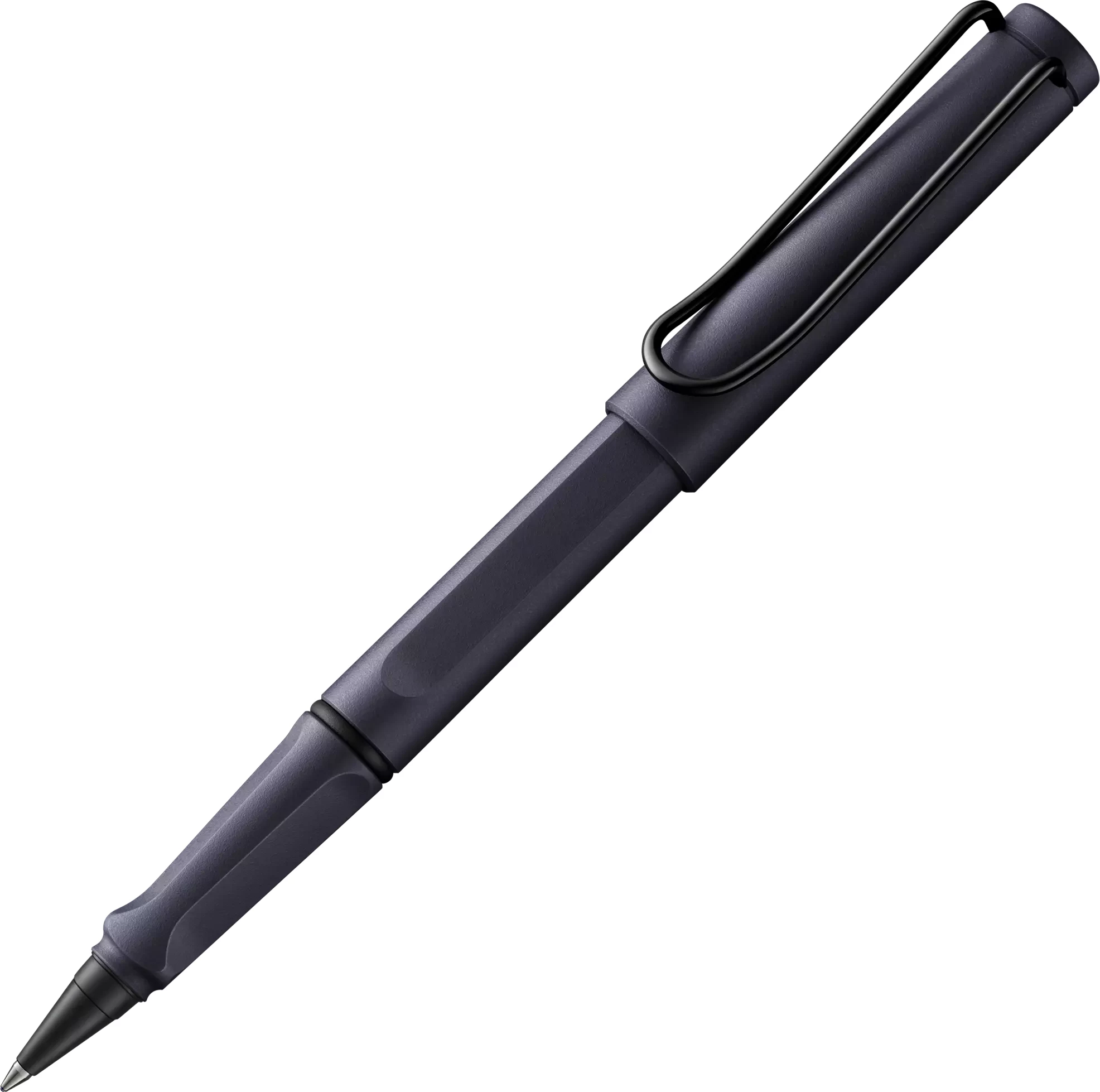 LAMY Safari Steel Rollerball pildspalva melna