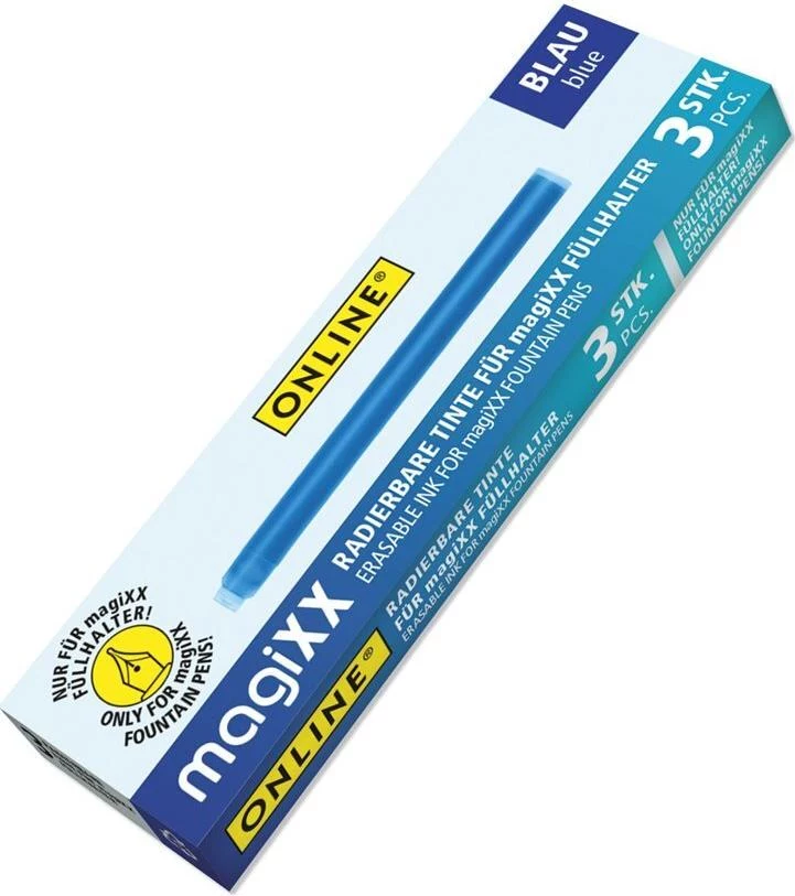 ONLINE magiXX tintes kasetnes pildspalvai, zilas