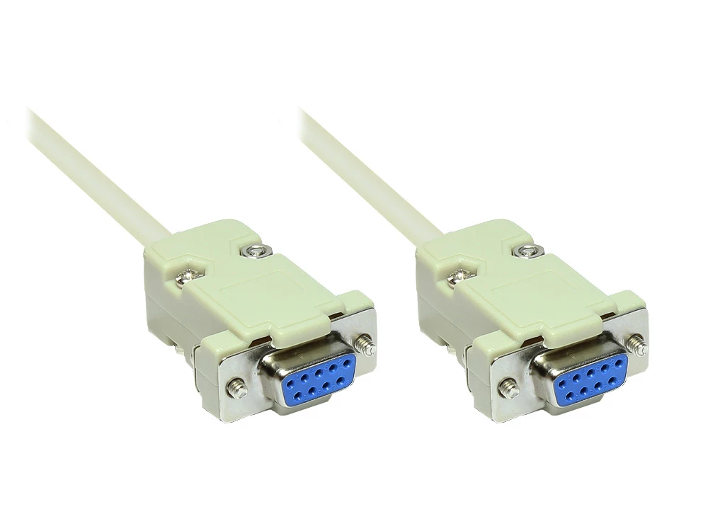 GoodConnections RS-232 seriālais kabelis DB9 sieviešu