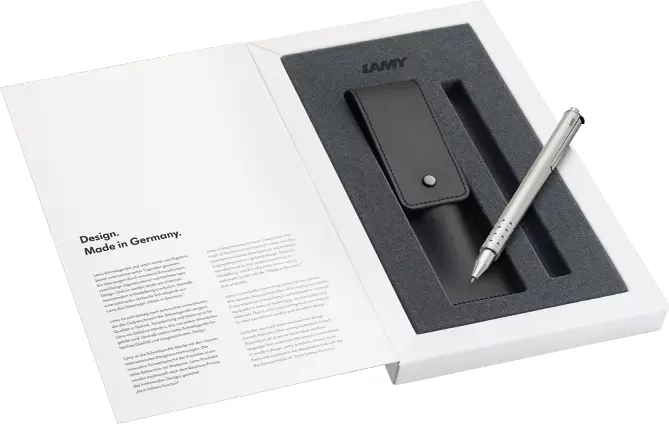 LAMY Swift Rollerball pildspalva dāvanu komplektā
