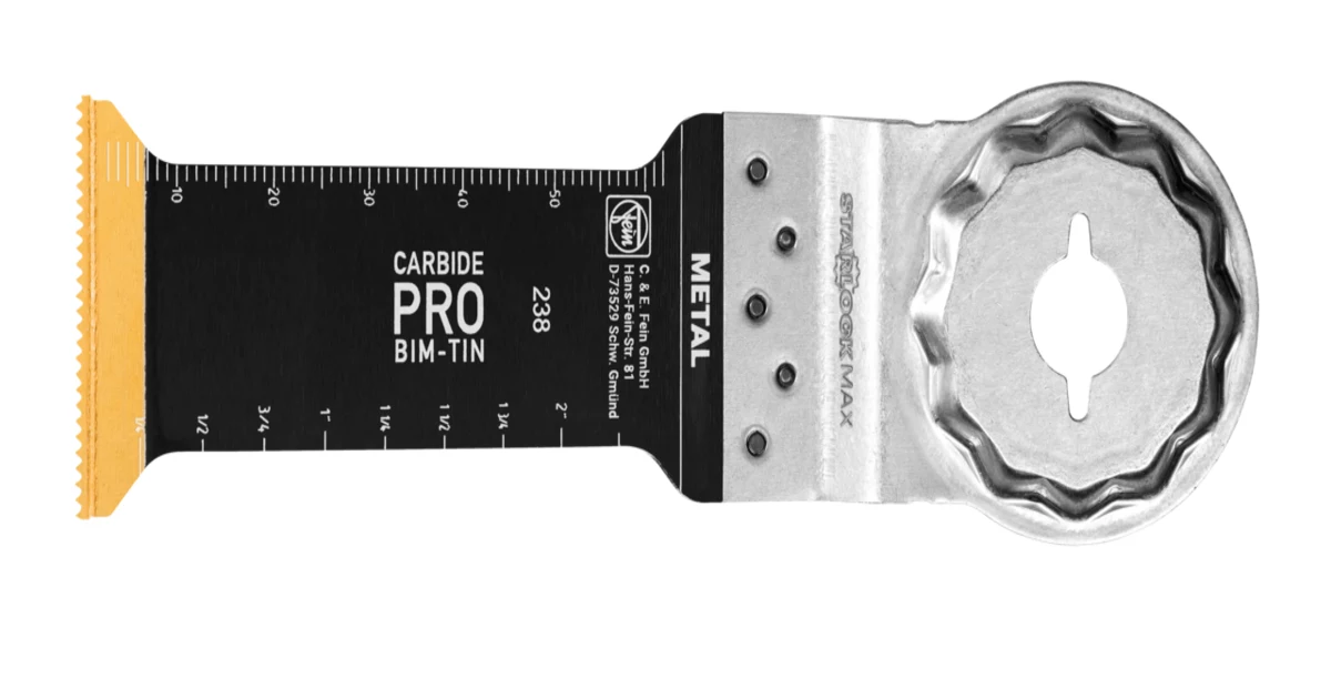 Fein E-CUT CARBIDE PRO iegremdējamais zāģa